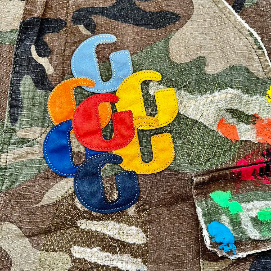 shorts gallery dept patch camo cargo