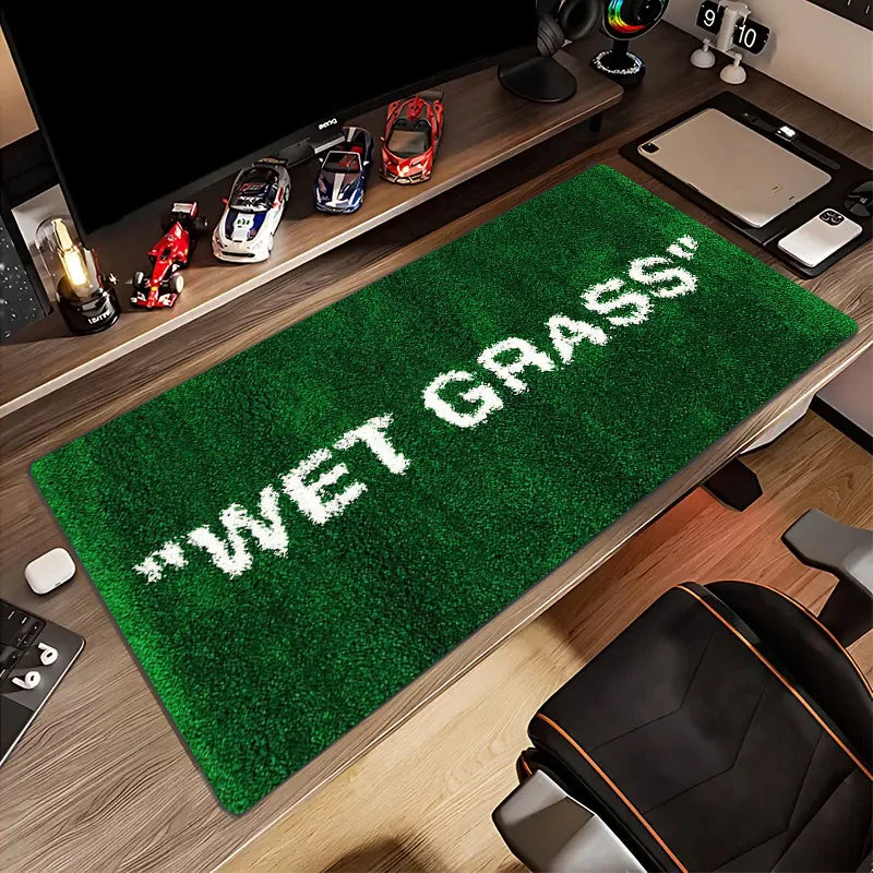 carpet wet grass